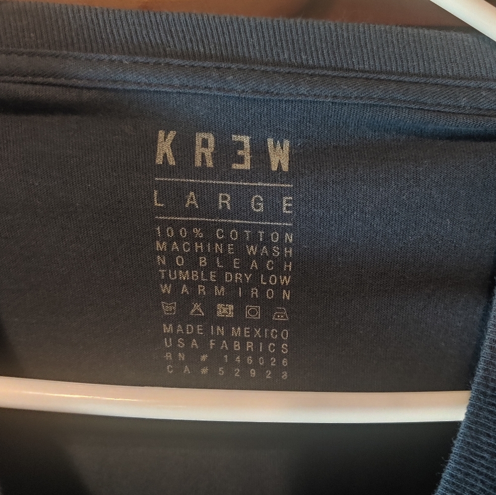 Krew Tee shirt Men's NEW - Picture 9 of 13